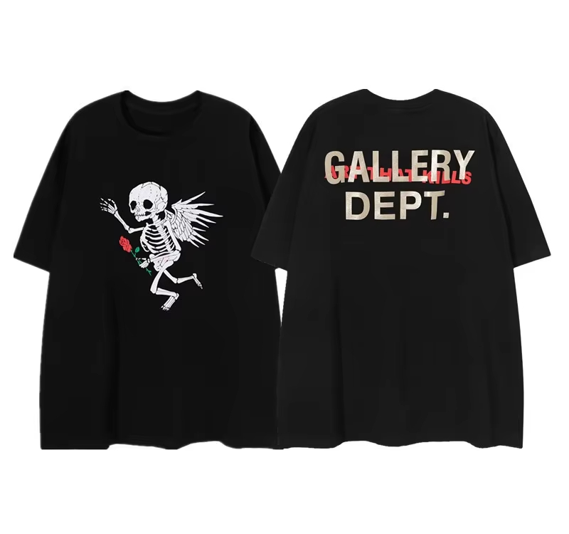 Streetwear High End Brand - Skull Angel High-end Fashion Brand T-Shirt