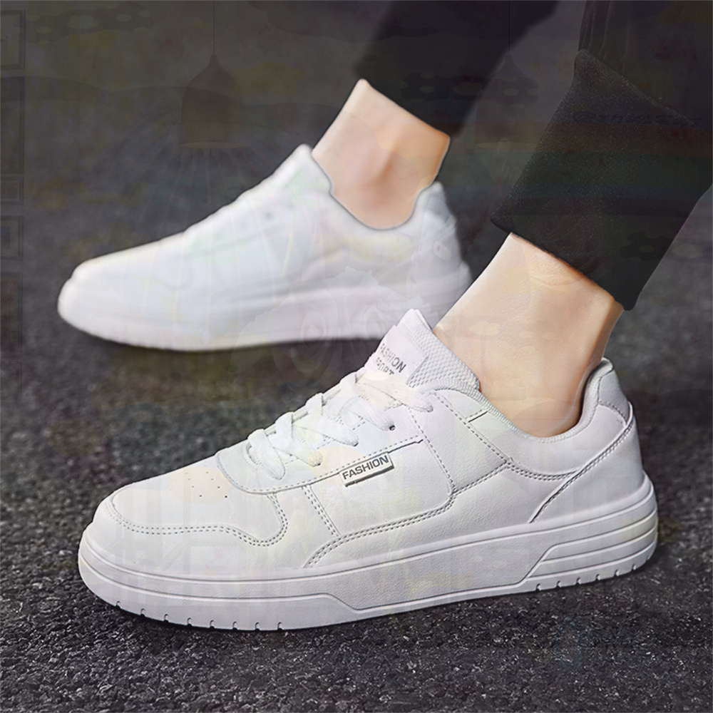 Yellow Streetwear Brand - With Ties PU Leather Shoes 41