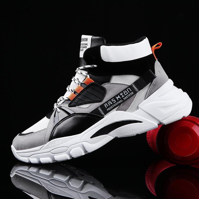 Yellow Streetwear Brand - Hightop Summer Men's Sport Shoes Man