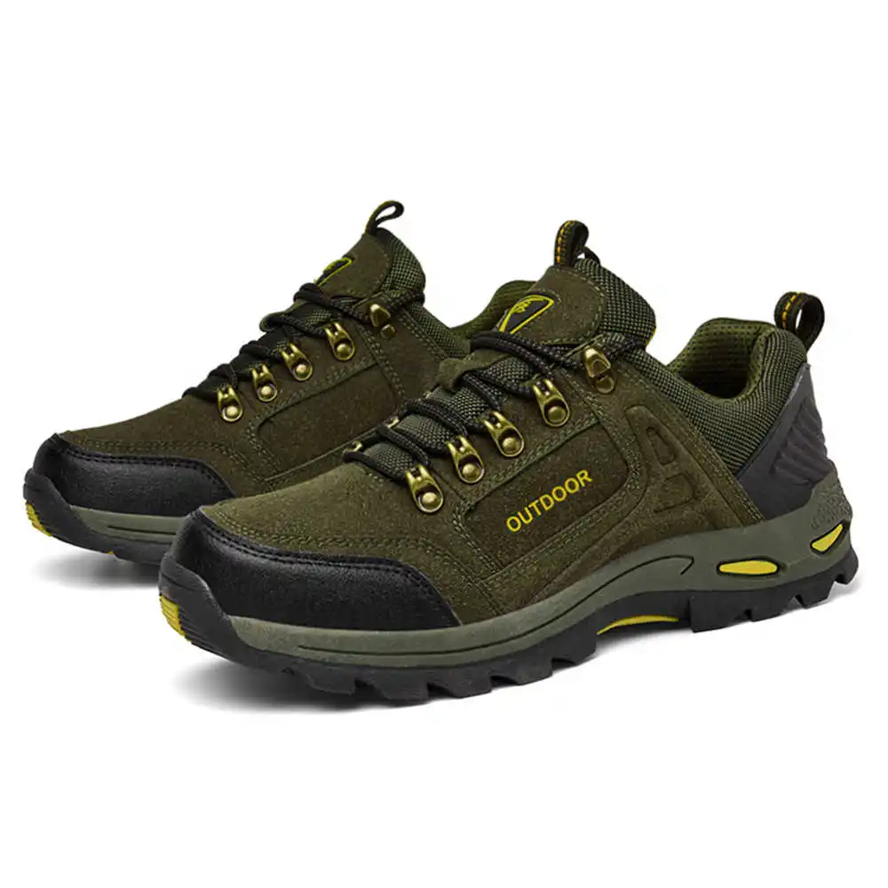 Non-slip Lace Up Hiking Tennis - огляд і ціна Yellow Streetwear Brand