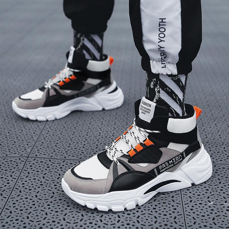 Hightop Summer Men's Sport Sho - огляд і ціна Yellow Streetwear Brand