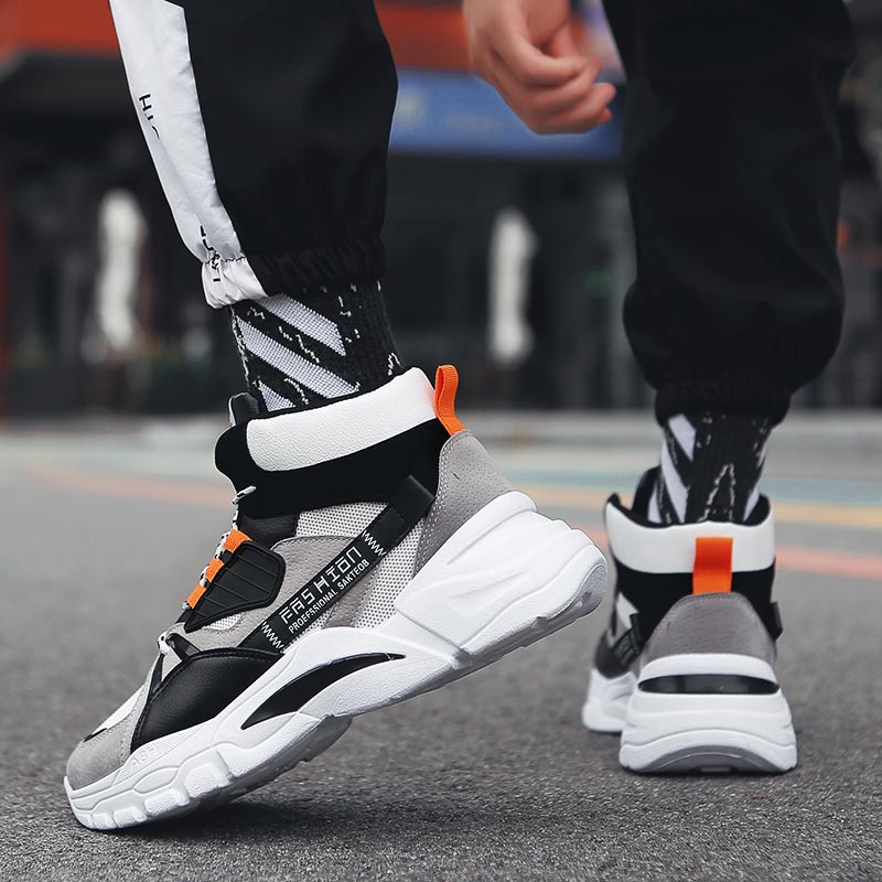 Hightop Summer Men's Sport Sho - огляд і ціна Yellow Streetwear Brand